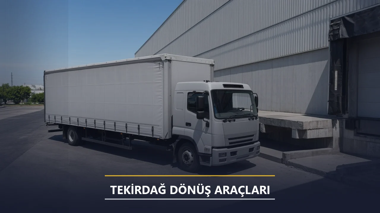 Tekirdağ Dönüş Araçları