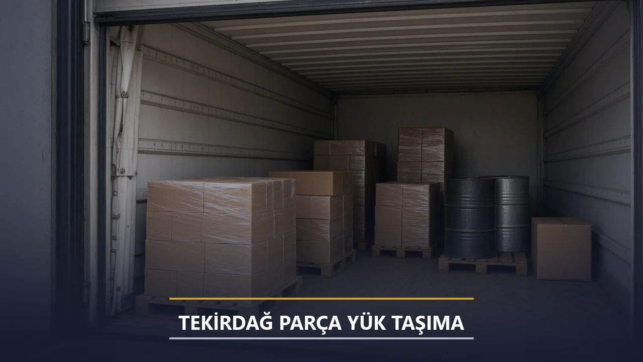Tekirdağ Parça Yük Taşıma